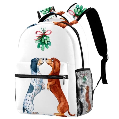 Sac à dos d'école multicolore de 29.4x20x40cm pour voyage et ados