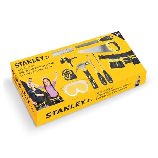 10-Piece Real Kids Tool Set
