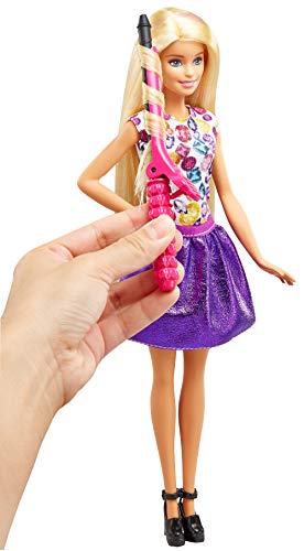 Muñeca Barbie D.I.Y. Crimps & Curls miniatura 4
