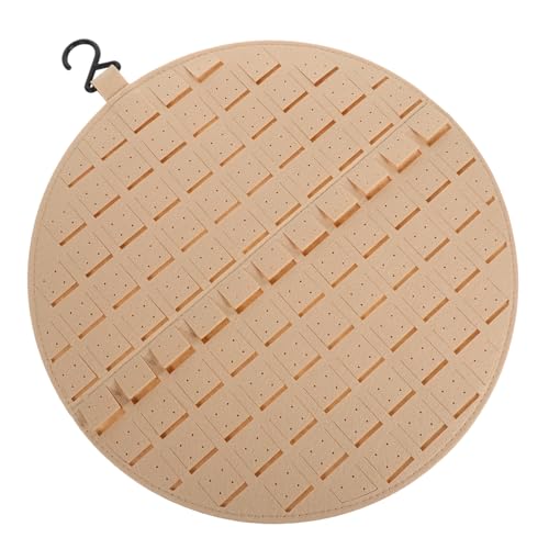 MAGICLULU Hairpin Organizer Wall Hanging Storage Rack Elegant Felt Hair Accessories Holder for Necklaces Hair Clips Compact Decor for Home Travel