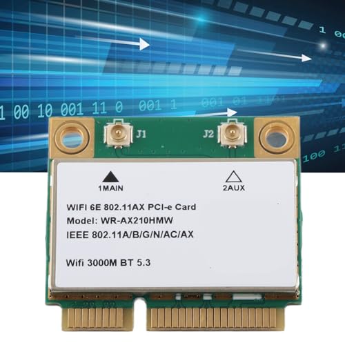 Tarjeta de red inalámbrica 5G triple banda Gigabit con interfaz PCIe para laptop, reemplazo miniatura 4