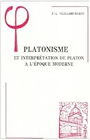 Platonisme Et Interpretation de Platon a l'Epoque Moderne 2711609804 Book Cover