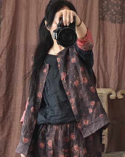 LZJN Vintage Chinese Retro Summer Sleeveless Vest Lightweight Fashion Casual Vacation Tops with Buttons4