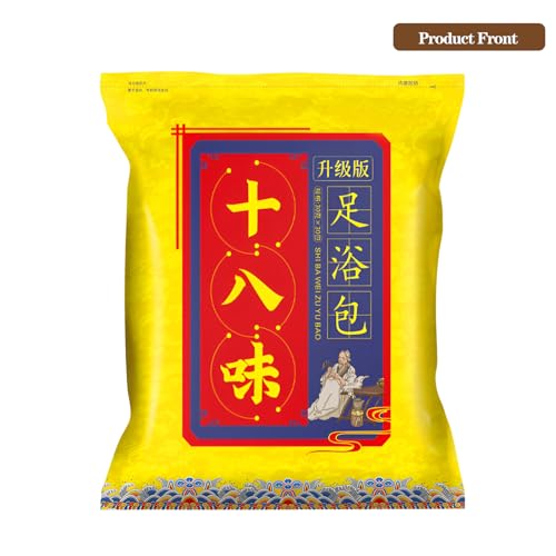 CYGJYZOD Herbal Foot Soak Bag Set - Ginger Infused Detox Foot Bath for Dry, Cracked Feet & Lymphatic Drainage,30-Pack Detox Soak to Purify & Revitalize Feet,?????????900g