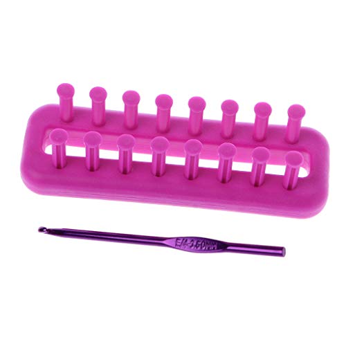 HINAYOSAN Rechthoek Sjaal Breien Kit Set Naald Sjaals Craft Tool Haaknaalden Ergonomische Soft Grip Sets