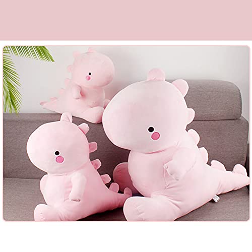 Dino Plüschtier Dinosaurier Plüsch Puppe Kuscheltiere Plüschtiere Weiche Stofftiere 7Stücke (Pink, 50 cm) – Bild 5