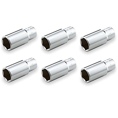 �g�l(TONE) �f�B�[�v�\�P�b�g(6�p) 3S-21L-6S �����p9.5mm(3/8") ��ʕ�21mm 6��