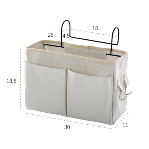 Sac de rangement avec poches en tissu pour objets de valeur