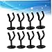 JOINPAYA 8pcs Guitar Hangers for Wall Round Shape Hook Holders for All of Guitars and Violins Easy to Install for Music Rooms and Displays
