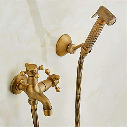 Bidet en laiton antique Vobine pour salle de bain rétro élégante