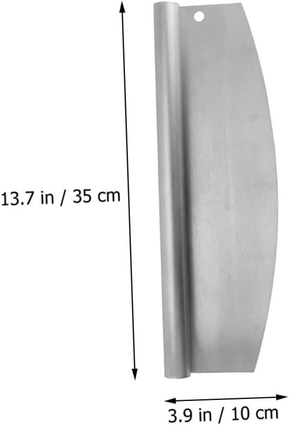 2pcs Pizza Cutter Set Stainless Steel Pizza Cutting Tool with Pp Handle and Triangle Spatula for Baking and Kitchen Use