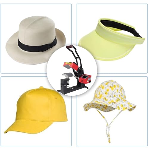 Prensa térmica para gorras con control LCD miniatura 7
