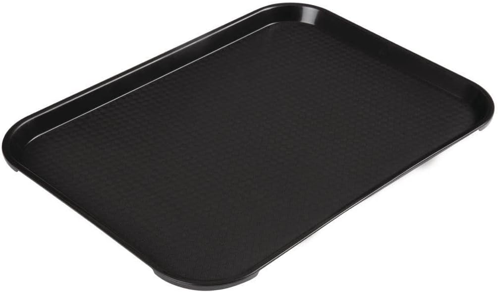 Cambro (1216FF110) 12 x 16 Rectangular Polypropylene Fast Food Tray [Case of 24] by Cambro
