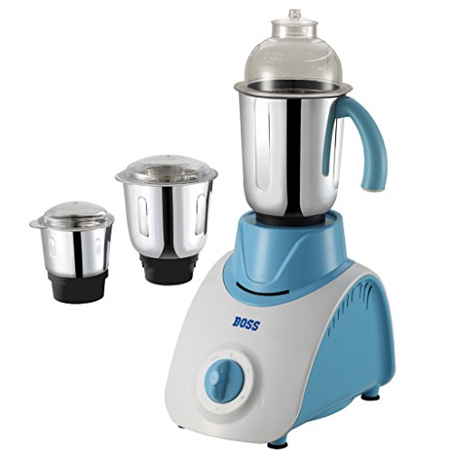 Image of BOSS Galaxy Mixer Grinder, Blue, White