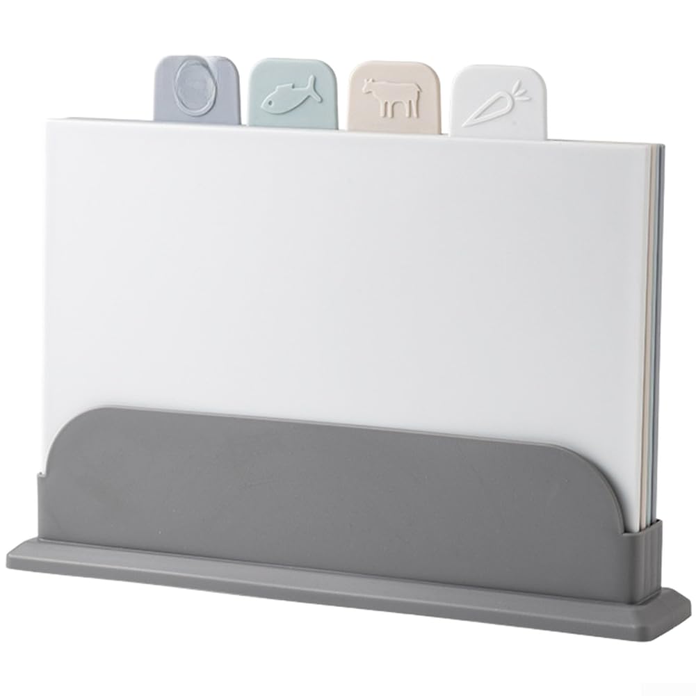 Set di 4 taglieri in plastica PP antiscivolo