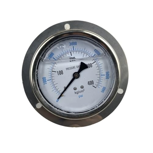 Manomètre axial YN-100ZT en acier inoxydable pour une durabilité maximale en milieu corrosif