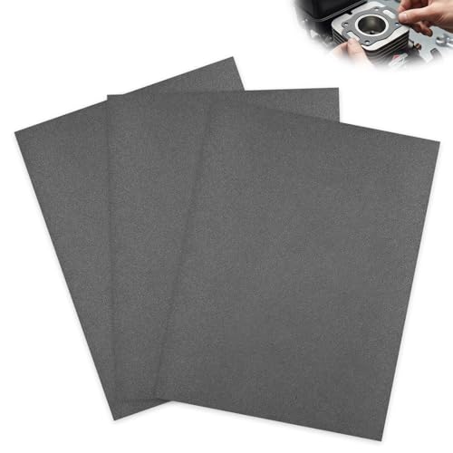 Papel para juntas de 1.6 mm en pack de 3 piezas de 200x150 mm para motor pequeño