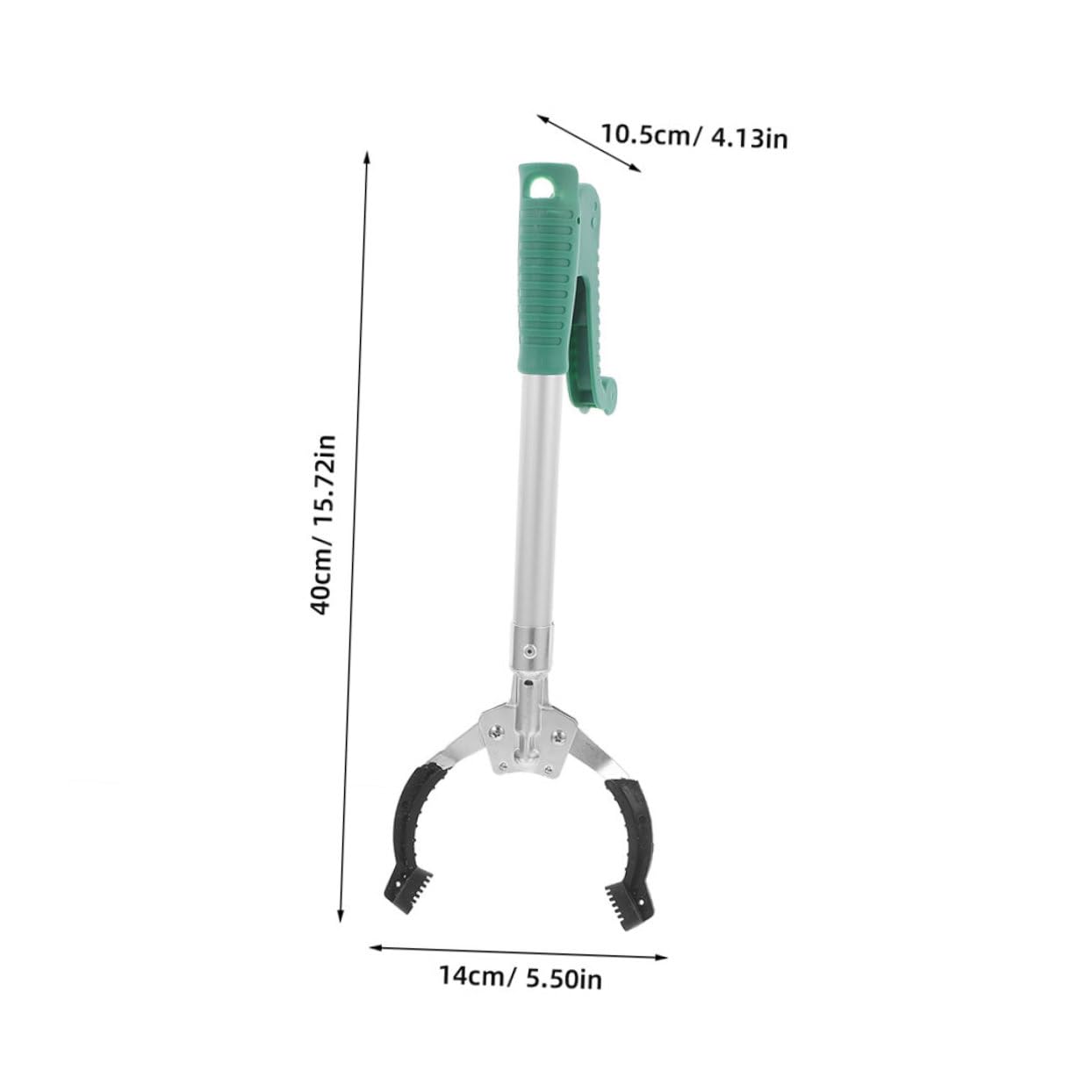 2 Stück-pack Müllgreifer Greifzange 40cm Kunststoff Ergonomisch Müllclip Greifhilfe Für Senioren Haushalt Reinigung