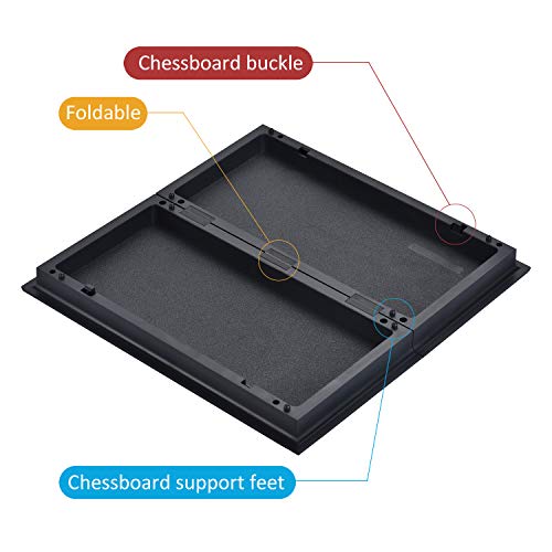 Quadpro Magnetic Ludo Board Game Set With Folding Board Classic Travel Games For Kids And Adults thumb #4