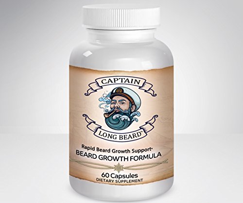 Captain Long beard - RAPID BEARD GROWTH FORMULA - Grow beard fast