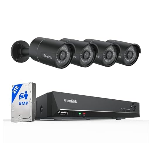 REOLINK 8CH 5MP PoE Security System