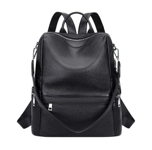 jaisom Stylish Women's Fashion Backpack Purses Multipurpose Design Handbags and Shoulder Bag (Half Moon - BLACK_BZ)-picture-32