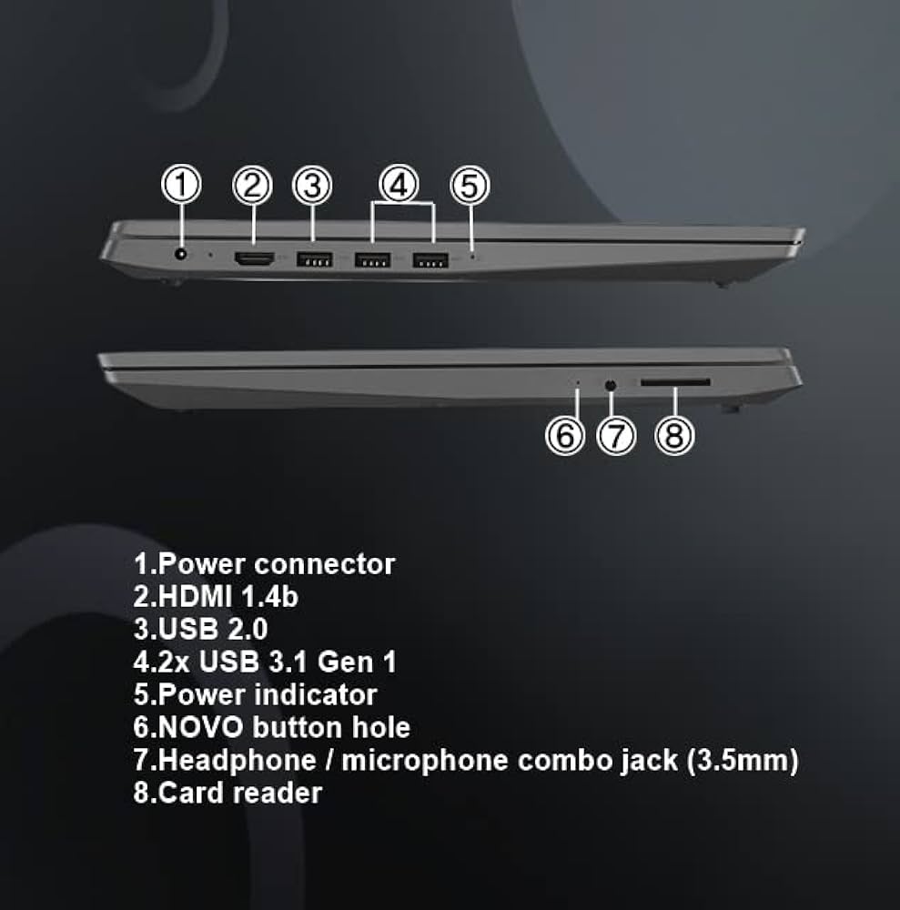 Lenovo V15 Intel Celeron N4020 15.6 inches FHD Thin & Light Business Laptop (4GB/256GB SSD/Windows 10 Home/Iron Grey/1.85Kg), 82C30053IH : Amazon.in: Computers & Accessories