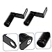 OUNONA 2pcs Motorcycle Rearview Mirror Extension Frame Aluminum Alloy Car Mirror Hanging Accessory