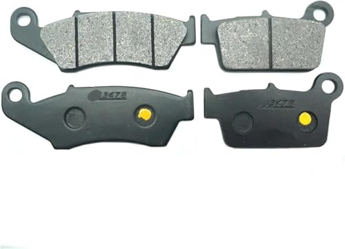 Plaquettes de frein pour moto WR450F résistant à la boue pour stopper les sifflements de frein