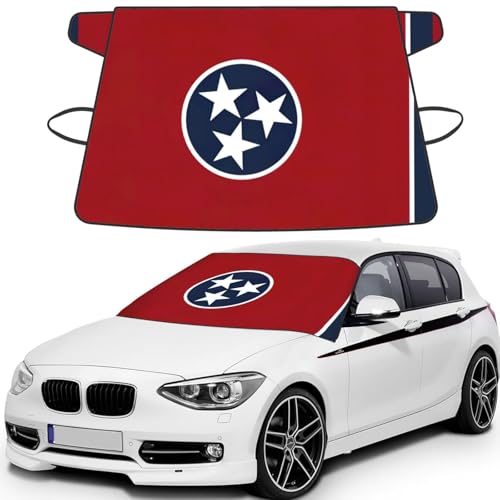 Housse de pare-brise Tennessee anti-givre pour protection hivernale de voiture