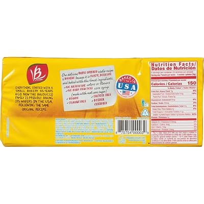 Bauducco Cookie Wafer Vanilla