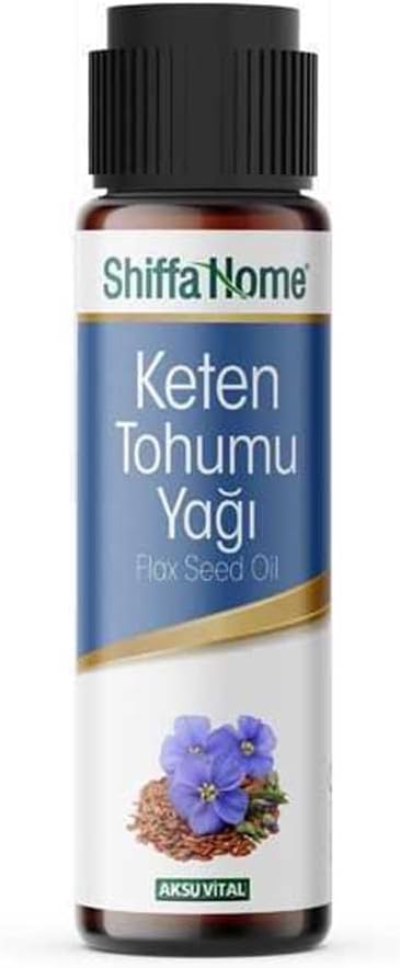 Shiffa Home Keten Tohumu Yağı 50 Ml | Soğuk Sıkım | Omega 3 ve Bitkisel Destek | Cilt ve Kalp Dostu