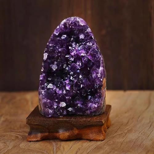 Améthyste brute géode quartz violet pierre naturelle collection 300g - 2