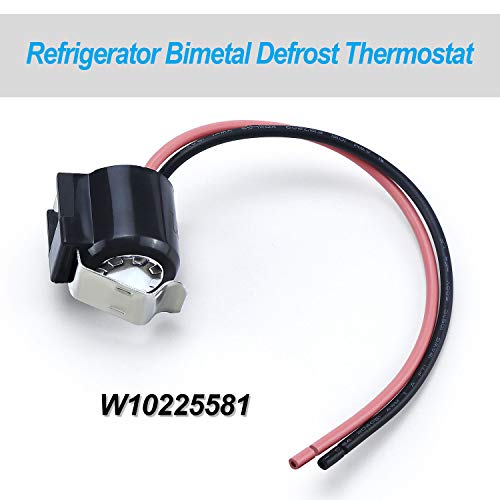 Wpw10225581 Defrost Thermostat Replacement Part-Perfectly Fit For Whirl-Pool Refrigerator Defrost Thermostat-Replaces Wpw10225581 Ap6017375 2149849 2321799 Ps11750673 #TOP1