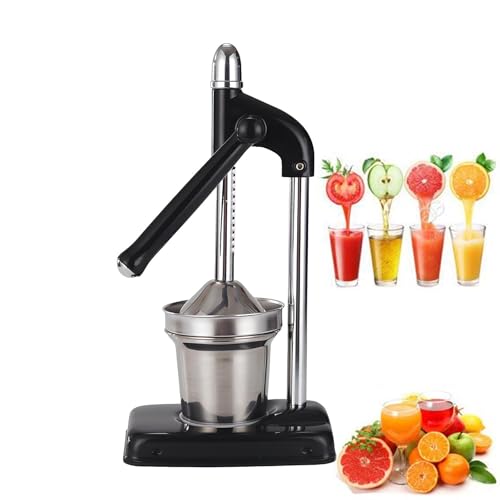 KJHYYPP Exprimidor manual, máquina exprimidora manual profesional, exprimidor manual para exprimidor de naranja, exprimidor de cítricos y jugo de limón