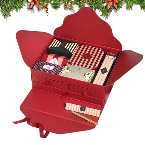 2025 文房具 アドベント クリスマス,24日間 筆記用具 | アドベント カウントダウン カレンダー ジャーナル キット - クリエイティブ プロジェクト 学生 教師 アーティスト 自宅 学校 オフィス クラフト 愛好家 教室向け