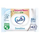 Lotus Papier Toilette Humide Sensitive - Sans colorant, ni parfum - Fibres FSC 100 % d’ori...