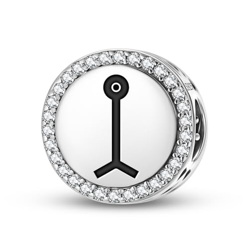 Breloque Lettonie Janis argent, charm spirituel à associer à votre bracelet