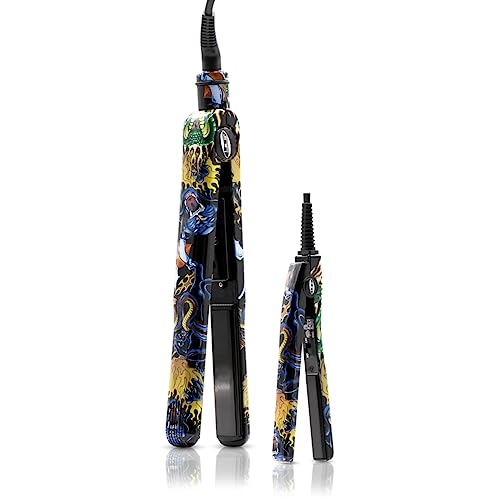 ISO Beauty ISOTTSBT-226 Black Dragon Tattoo Duo 1.25' & 0.5' miniatura 1