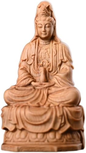 セール中・新品】 七面天女 木地彫り 下台付 総高さ約14cm 弁財天 ki