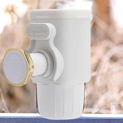 Cafetera portátil manual 100 ml para café molido y cápsulas miniatura 5