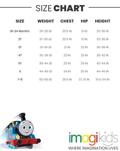 Thomas & Friends Moletom com capuz Tank Engine para bebês e crianças pequenas, Azul marinho, 5 Anos