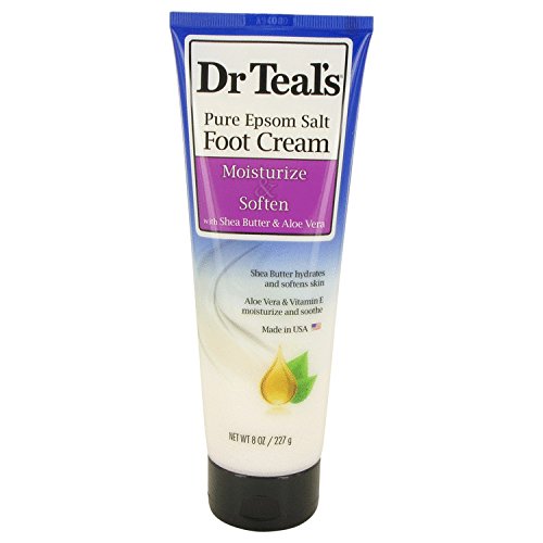 Dr Teal’s Pure Epsom Salt Foot Cream Pure Epsom Salt Foot Cream with Shea Butter & Aloe Vera & Vitamin E By Dr Teal’s Perfume for Women 8 oz Pure Epsom Salt Foot Cream with Shea Butter & Aloe Vera & Vitamin E (Strong practicability)