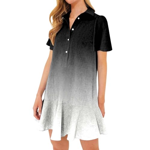 Vestidos Casuales para Señoras Jovenes Bautizo Fiestas Madrina Bautizos Nochevieja Gala Sueltos Piezas Jersey Amarillo Curvy Mayores Maternos Seda Pierna Semi Delgadas Descubierta Coreano