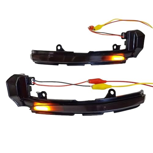 Clignotant dynamique de rétroviseur Jaguar à défilement LED fluide