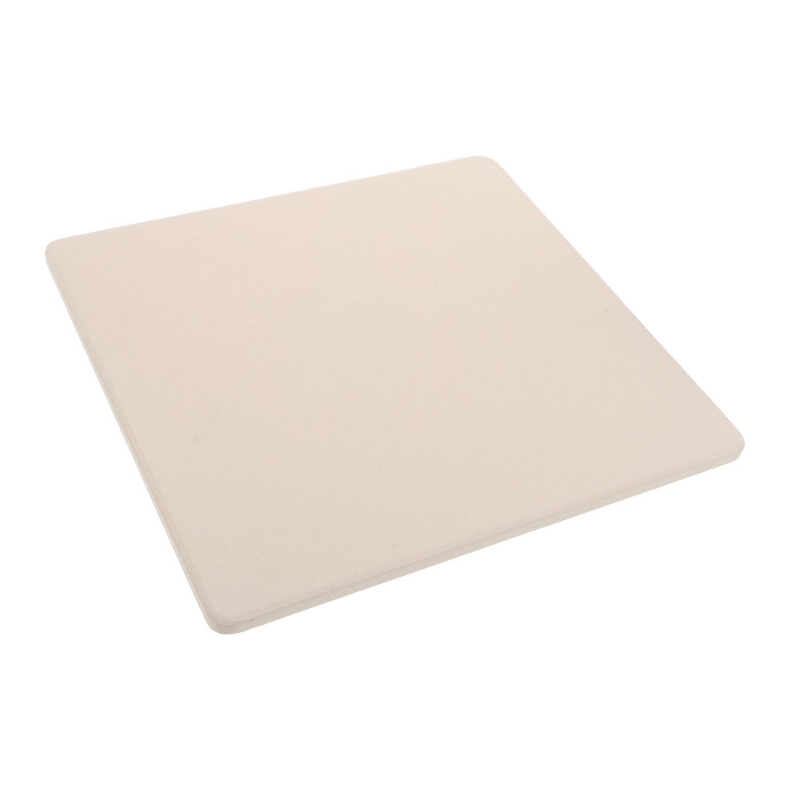 Gatuida Pietra Refrattaria Rettangolare per Pizza in Cordierite Beige, Resistente alle Crepe Efficiente Mantenimento del Calore per Cucina Domestica e Grill