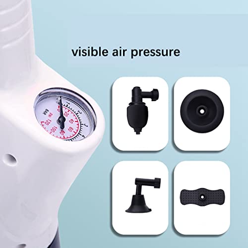 EndyAk Ontstoppen met gemak! Hogedrukafvoerontstopper en plunjerset: 4-in-1 luchtverstoppingsverwijderaar met verwisselbare koppen - Image 7