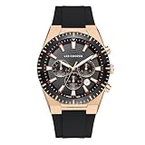 Lee Cooper Men’s JP25 Multi Function Watch LC08088.451 Black Silicone