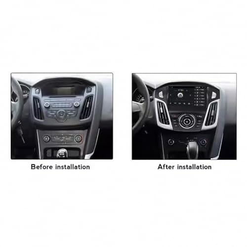 Radio Coche 2 DIN con Carplay para Ford Focus 3 2011-2015 Pantalla Incell 2G+32G 2