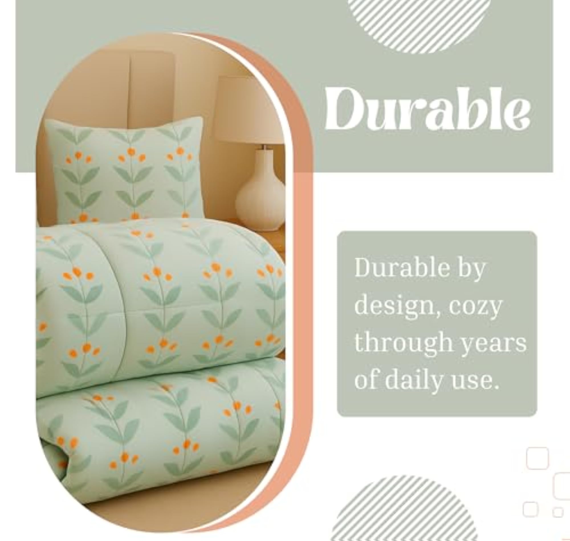 Premium Microfiber Printed Double Bed Comforter